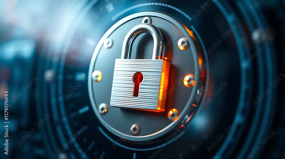 Poster ensure your digital security with advanced tech safety measures and robust data protection. keep you