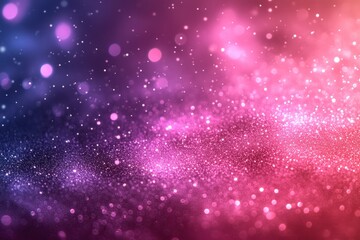 Obraz premium Magical Pink and Blue Glitter Sparkle Background
