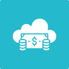 Cloud Money Icon