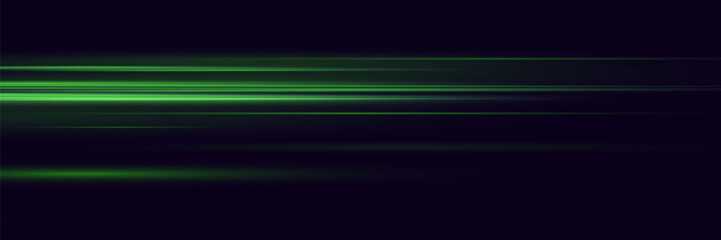 Speed ​​light lines effect. Vector illustration