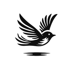 Obraz premium Dove Bird Vector Illustration 