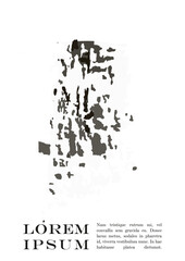 Abstract Vector Paint Stain Background Set. Hand Drawn Artistic Covers Design. Good for Business Branding.