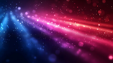 Abstract Background Creates a Vibrant and Dynamic Atmosphere with Colorful Particles