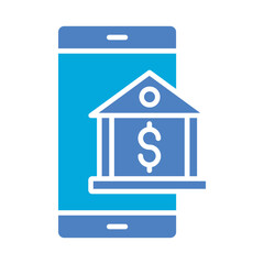 Mobile Banking Icon
