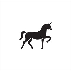 Obraz premium silhouette of a horse