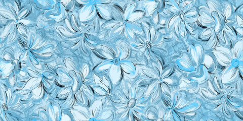 Botanical Bliss: Textured Petals and Patterned Perfection