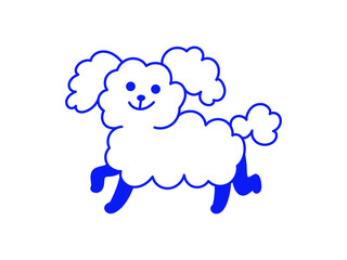 Vector logo design template and graphic elements for advertising, branding, posters and banners, funny cartoon illustrations with smiling character and mascot, abstract stickers and line icons