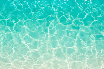 Fototapeta premium Aqua Teal Water Surface Background Illustration