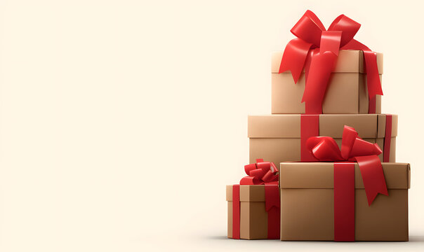 Bundle deals for Black Friday, highlighted items, 3D illustration