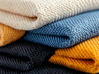 Textured Fabric Close-Up