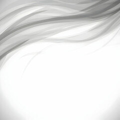 Abstract Gray Wave Background Illustration