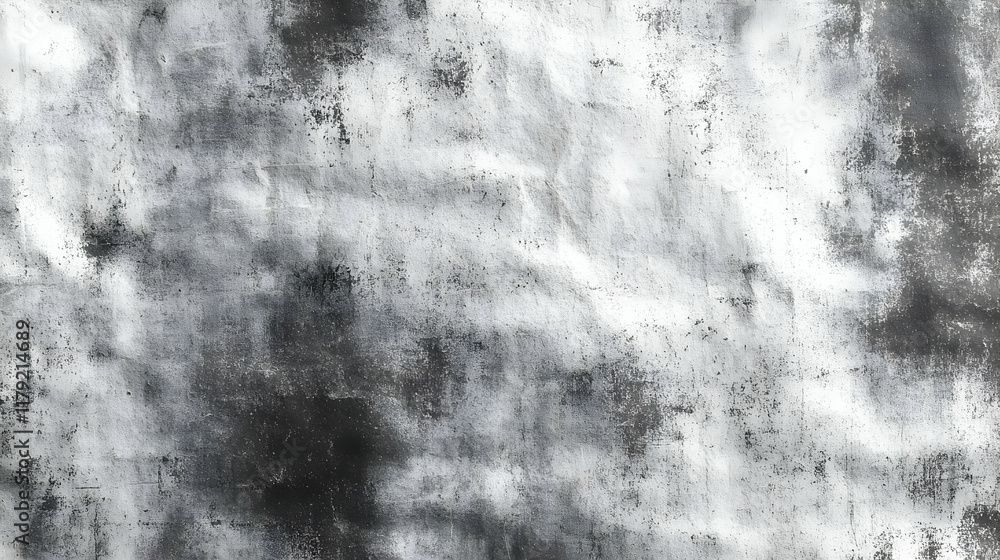 Poster grunge black and white texture creates a distressed and weathered background for design projects.