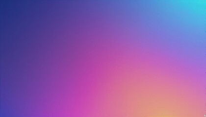 Abstract Blurred Gradient with Vibrant Colors in Shades of Blue, Purple, Pink and Orange