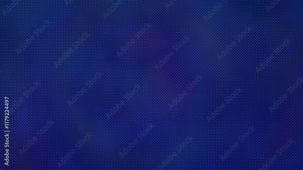 Poster abstract background with glowing purple and blue dots, amorphous animated grid with fluid and dynami