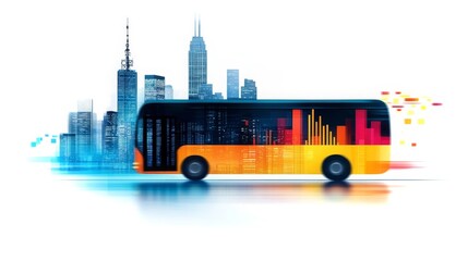 City transit app integrates financing for rides in a modern urban landscape