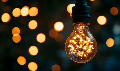 National Swap Ideas Day lightbulbs and idea symbols