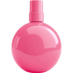 Round Pink Perfume Bottle