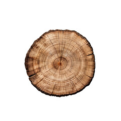 Fototapeta premium Tree Cross Section: Nature's Abstract Art 