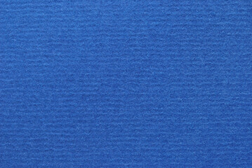 Blue corrugated craft paper texture or pattern