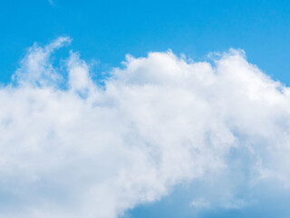 1月の青空と白い雲30
