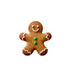 Gingerbread Man Christmas Cookie 