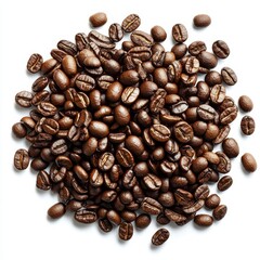 Obraz premium Guatemalan Coffee Beans – Specialty Coffee, Premium Quality, Gourmet Flavor, and Sustainable Agriculture