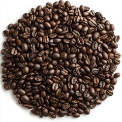 Naklejka premium Guatemalan Coffee Beans – Specialty Coffee, Premium Quality, Gourmet Flavor, and Sustainable Agriculture