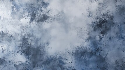 Textured blue and gray abstract background with clouds and mist effects for artistic use
