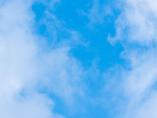 Obraz premium 1月の青空と白い雲20