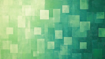 Obraz premium Vibrant green background featuring a grid of small squares and intersecting crosses, forming a sleek design.