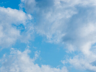 Obraz premium 1月の青空と白い雲38