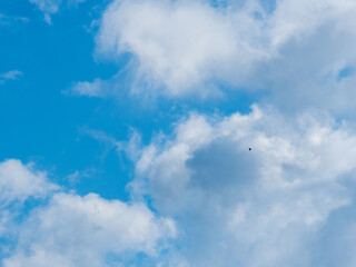 1月の青空と白い雲33