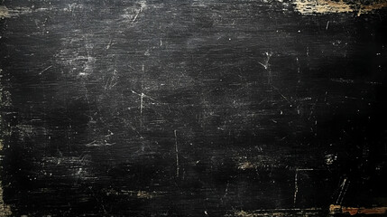 Obraz premium Dark Scratched Wooden Surface Shows Signs of Wear and Tear, Perfect for Backgrounds or Textured Designs.