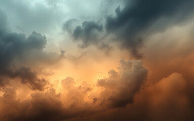 Obraz premium Ethereal Gradient with Vibrant Complementary Tones