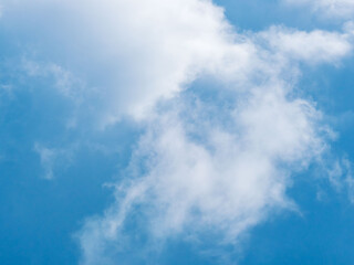 1月の青空と白い雲51