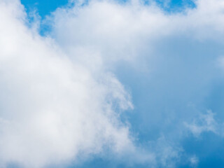1月の青空と白い雲62