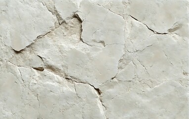 Cracked off-white stone texture background.