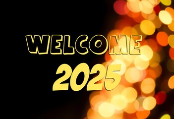 Welcome 2025, Festive Lights
