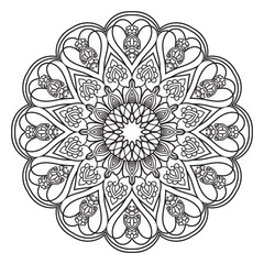 pattern, mandala, ornament, flower, vector, floral, design, lace, circle, illustration, decoration, vintage, texture,