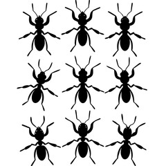 Ant Icon Pack - Minimalist and Professional Vector File for Creative Projects