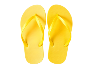 yellow flip flop