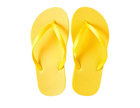 yellow flip flop