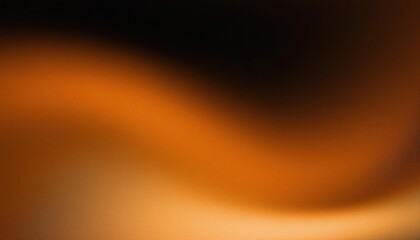 Abstract Orange and Black Gradient Background