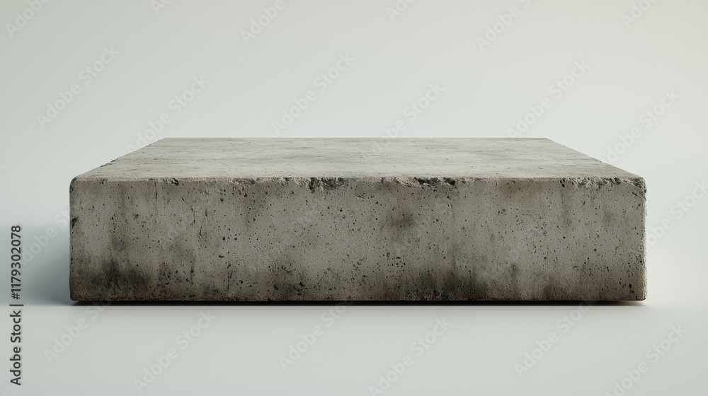 Poster abstract concrete block: a study in texture and form. a minimalist architectural image showcasing th