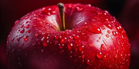 Fresh red apple fruit ideal for a vegetarian diet the red apple fruit provides essential nutrients and flavors that complement a healthy vegetarian diet. Enjoy the benefits of red apple fruit.