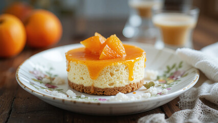 Mini Apricot Cheesecake Dessert Delight