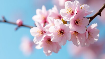 Obraz premium cherry blossom tree in full bloom