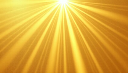 Obraz premium Golden light rays background, bright sunburst effect,