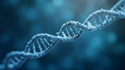Abstract background of molecular DNA structure. Molecular model and chemical structure. Concept of medicine, science, and technology.