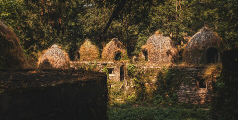 famous beatles ashram in india.